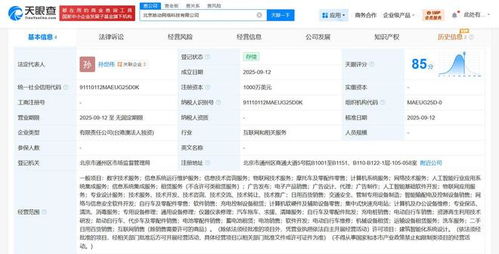 哈啰出行在京成立網絡科技新公司，注冊資本達1000萬美元聚焦信息技術咨詢